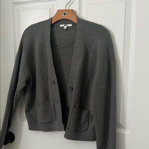 Uniqlo Charcoal Women's Cardigan